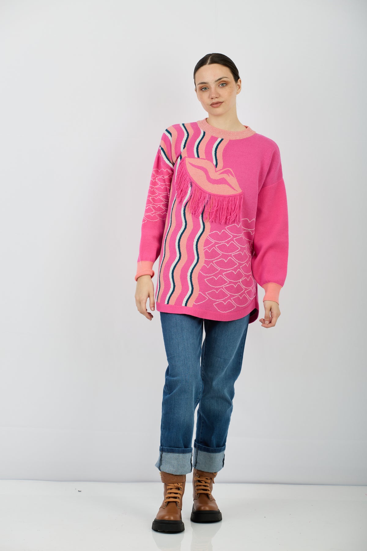 Sweater Snowkiss Fucsia