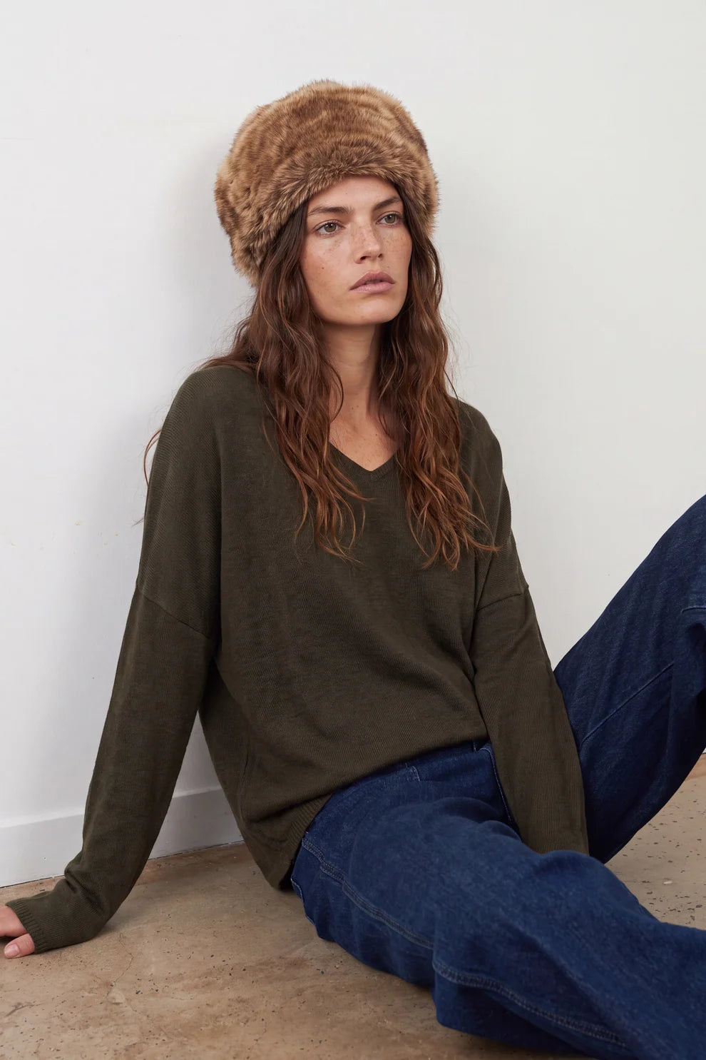 Sweater Leila Kaki