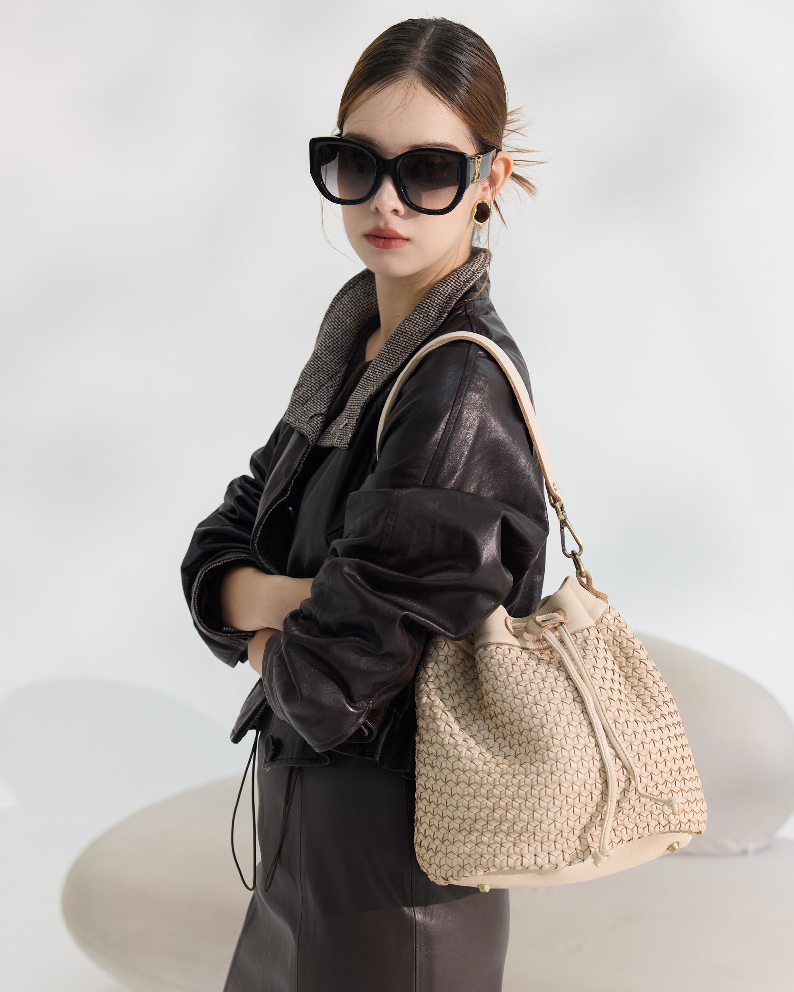 Cartera Duomo Beige