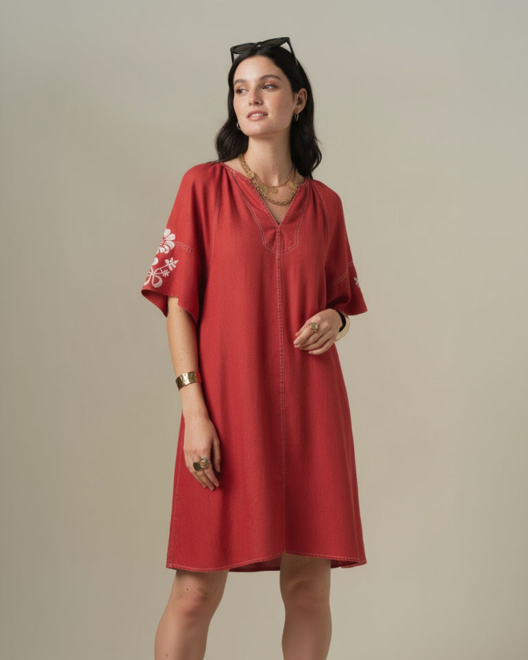 Vestido Sannie Rojo