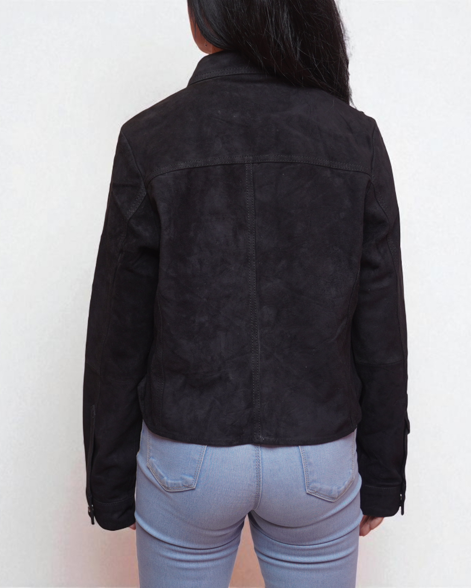 Camisa Alma Gamuza Negro