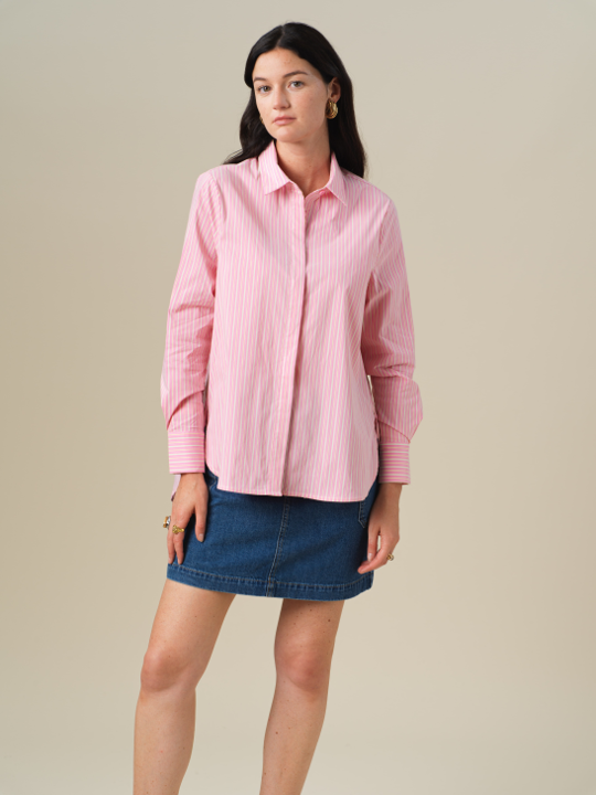 Blusa Nessi Rayures Jaunes