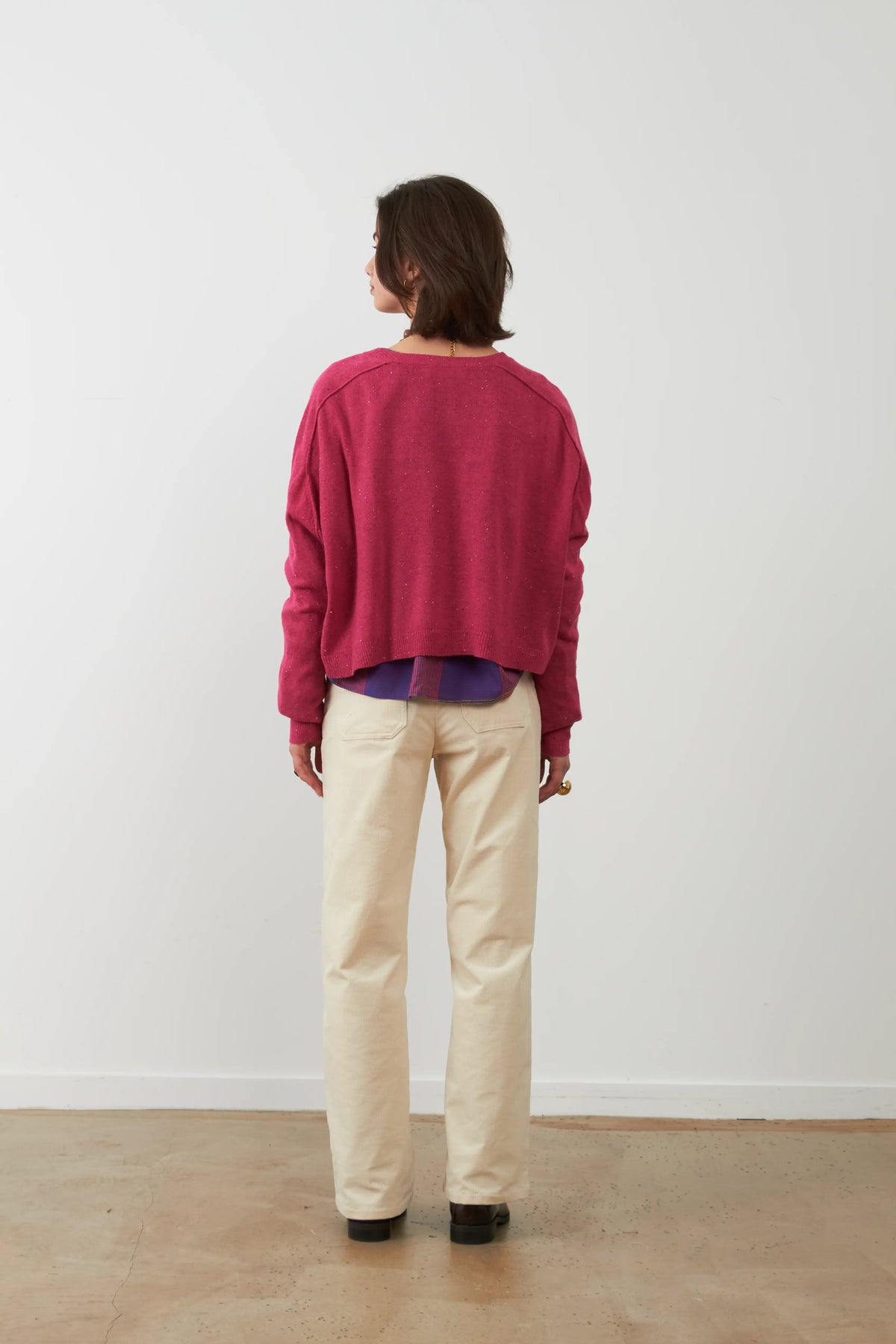Cardigan Maelie Fucsia