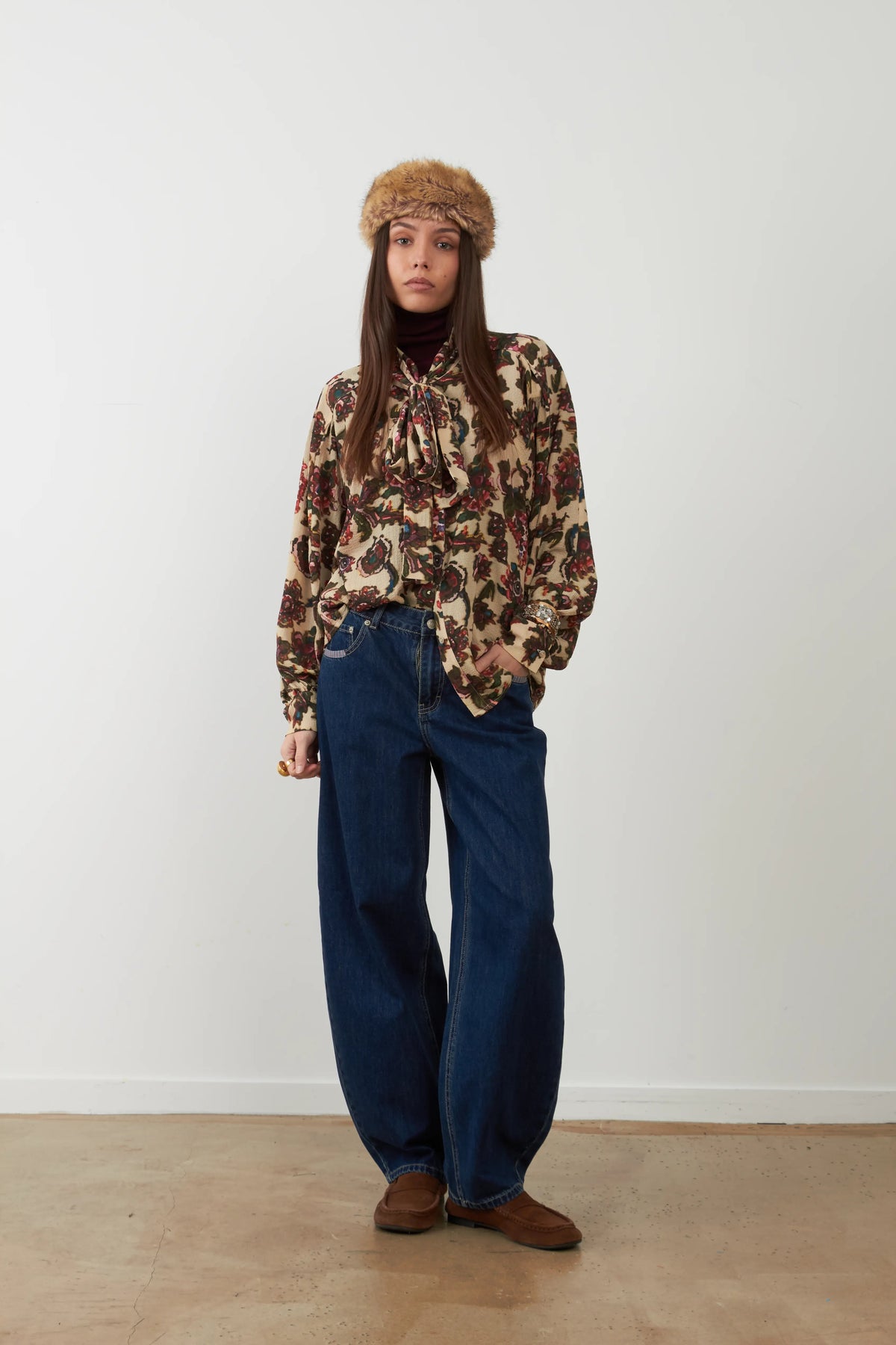 Blusa Lisa Fleur de Trieste