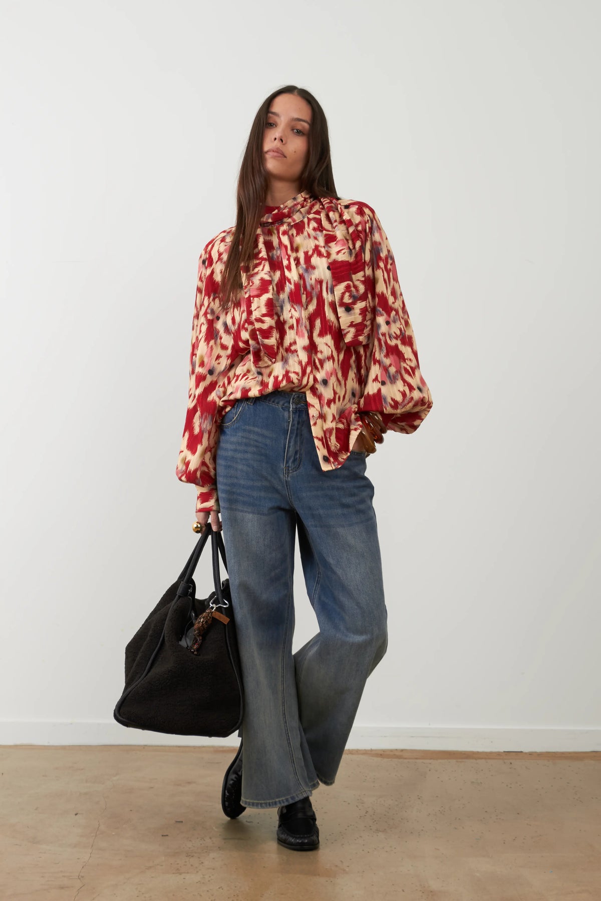 Blusa Lisa Fond de Toile