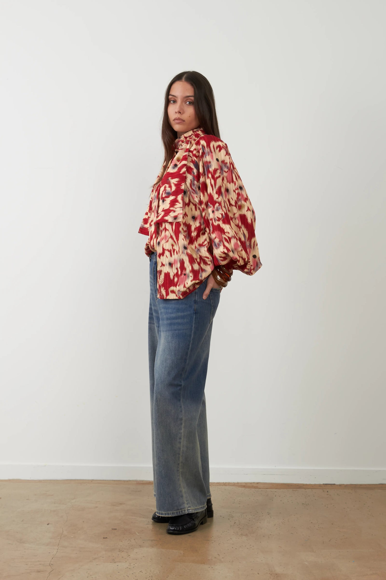 Blusa Lisa Fond de Toile