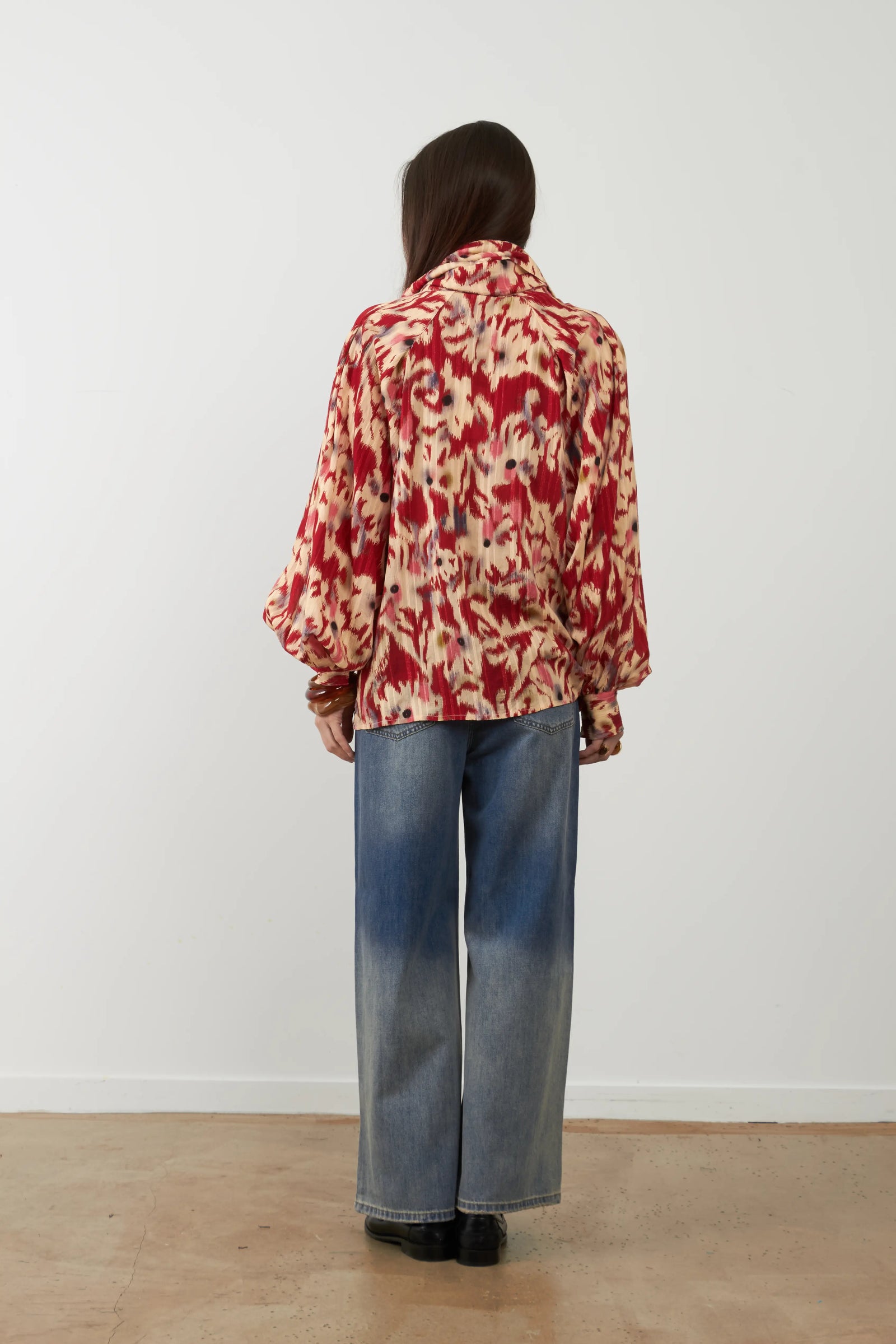 Blusa Lisa Fond de Toile