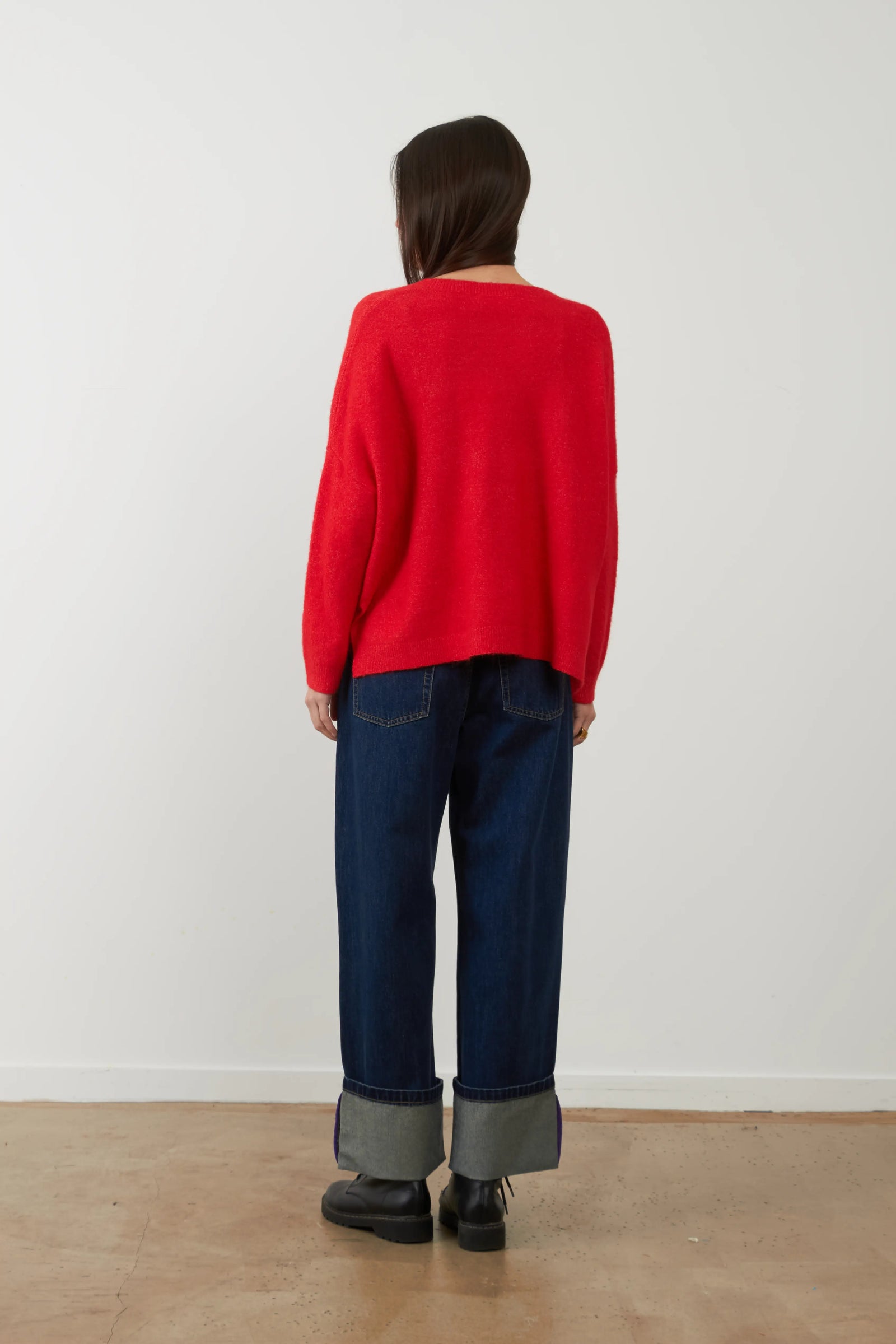 Sweater Lam Rojo