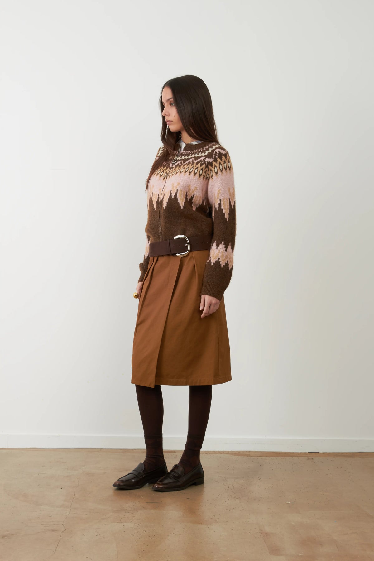 Cardigan Aistair Choco-Pink