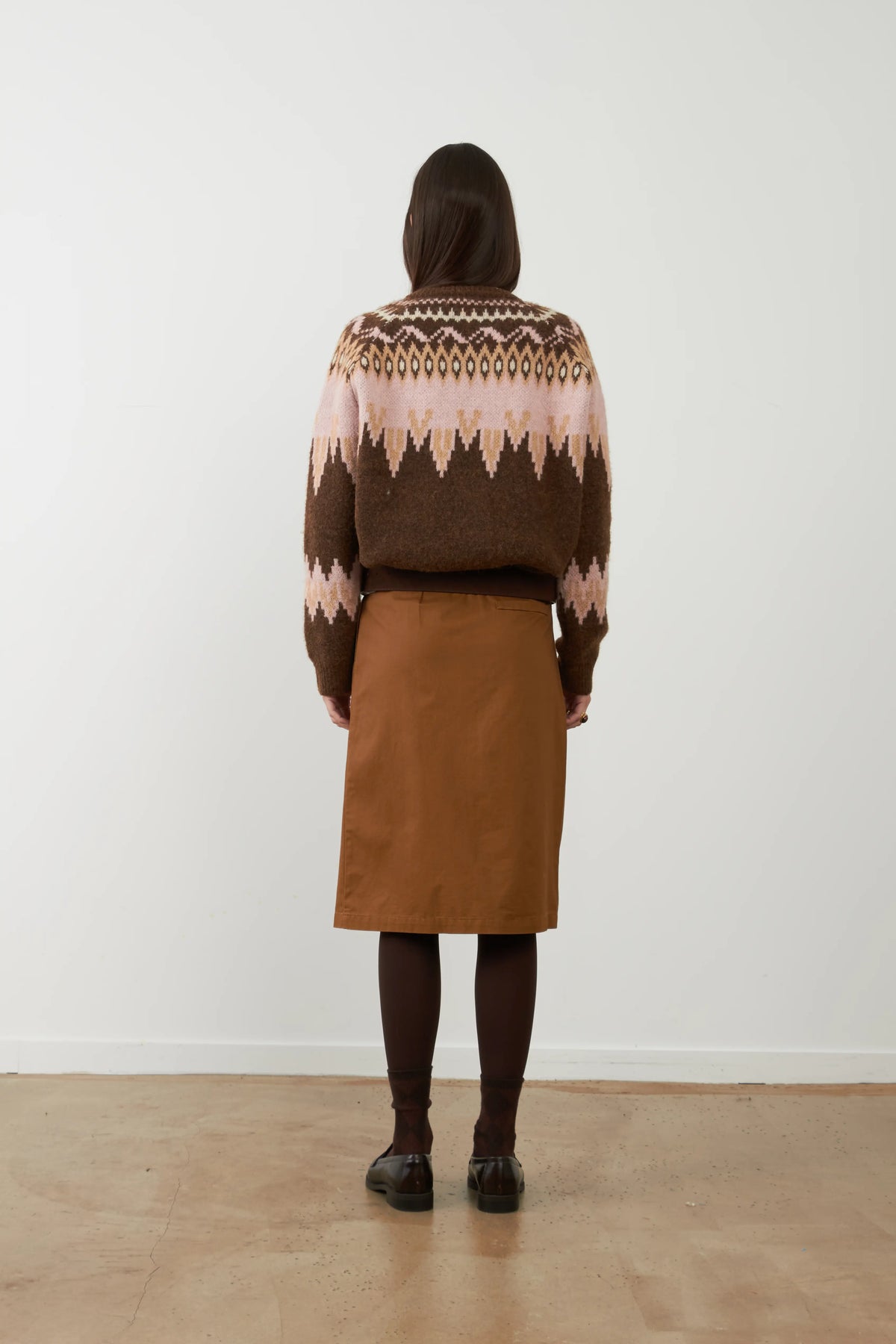 Cardigan Aistair Choco-Pink