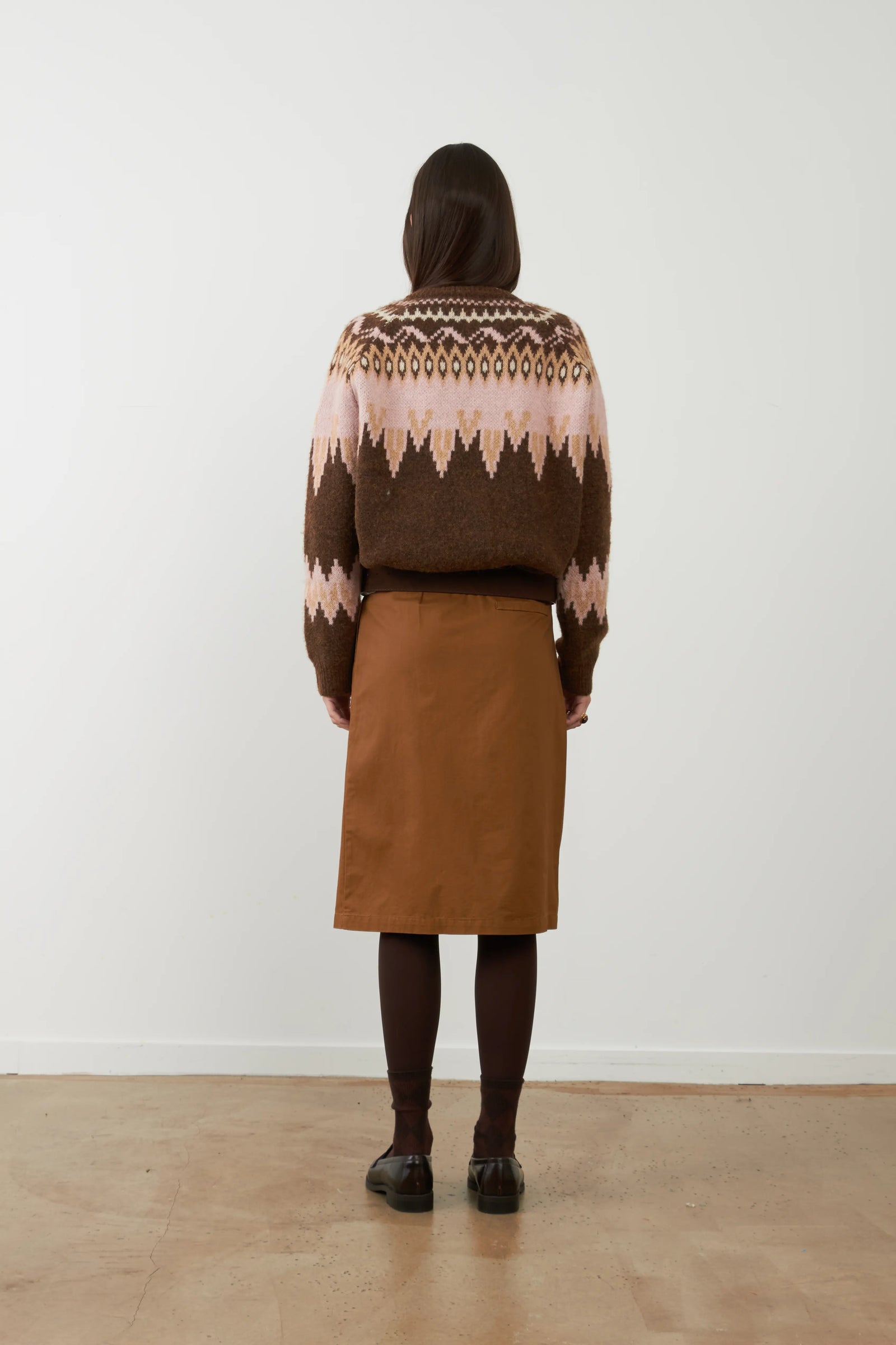 Cardigan Aistair Choco-Pink