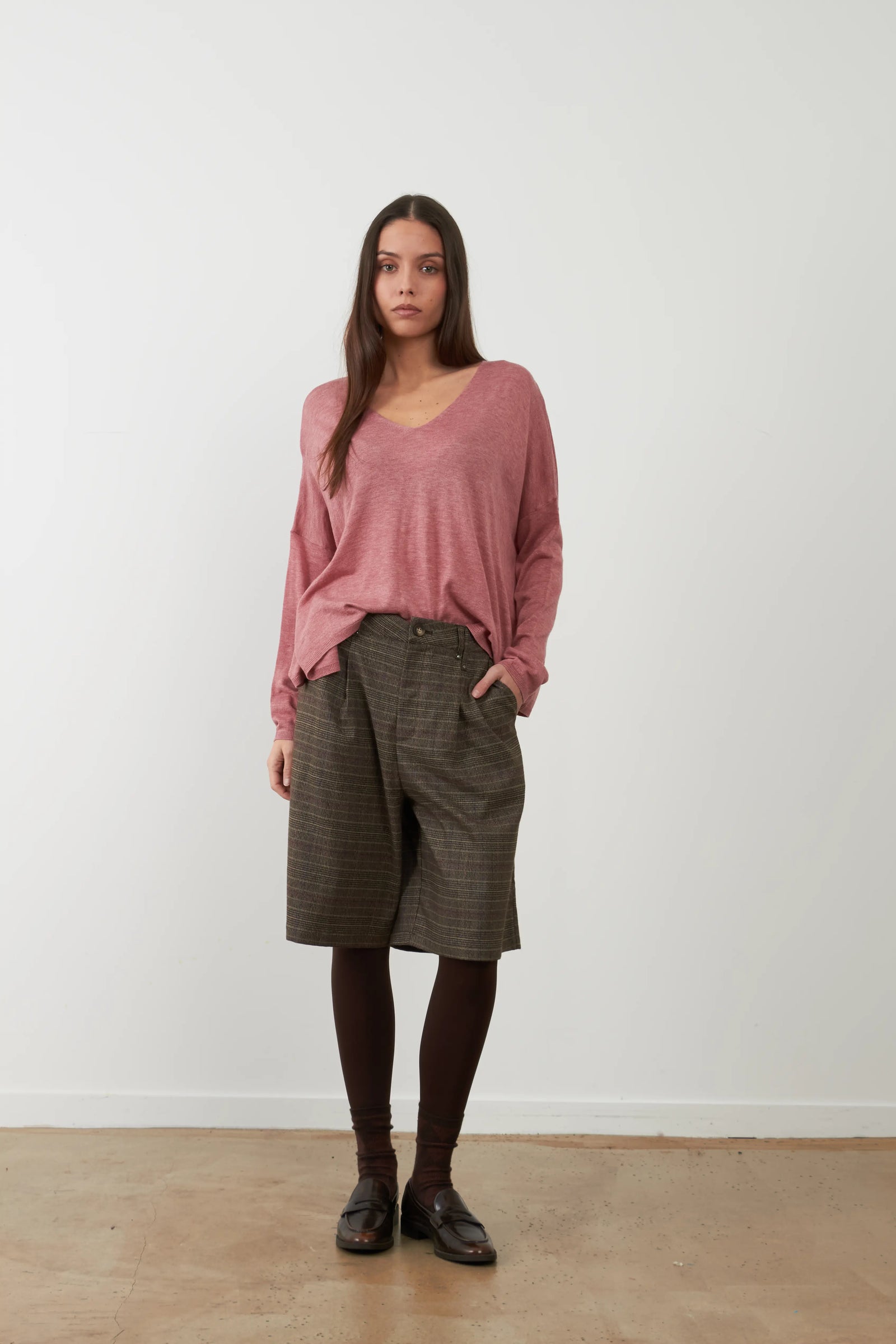 Sweater Leila Rosa Palo