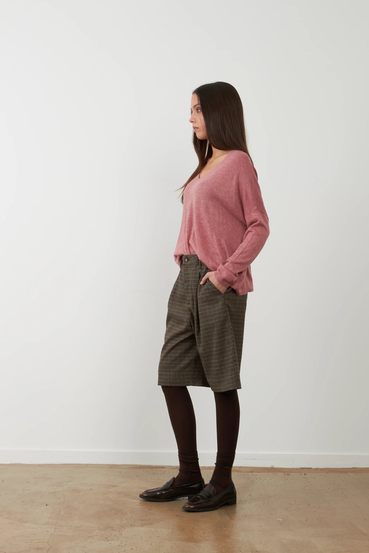 Sweater Leila Rosa Palo