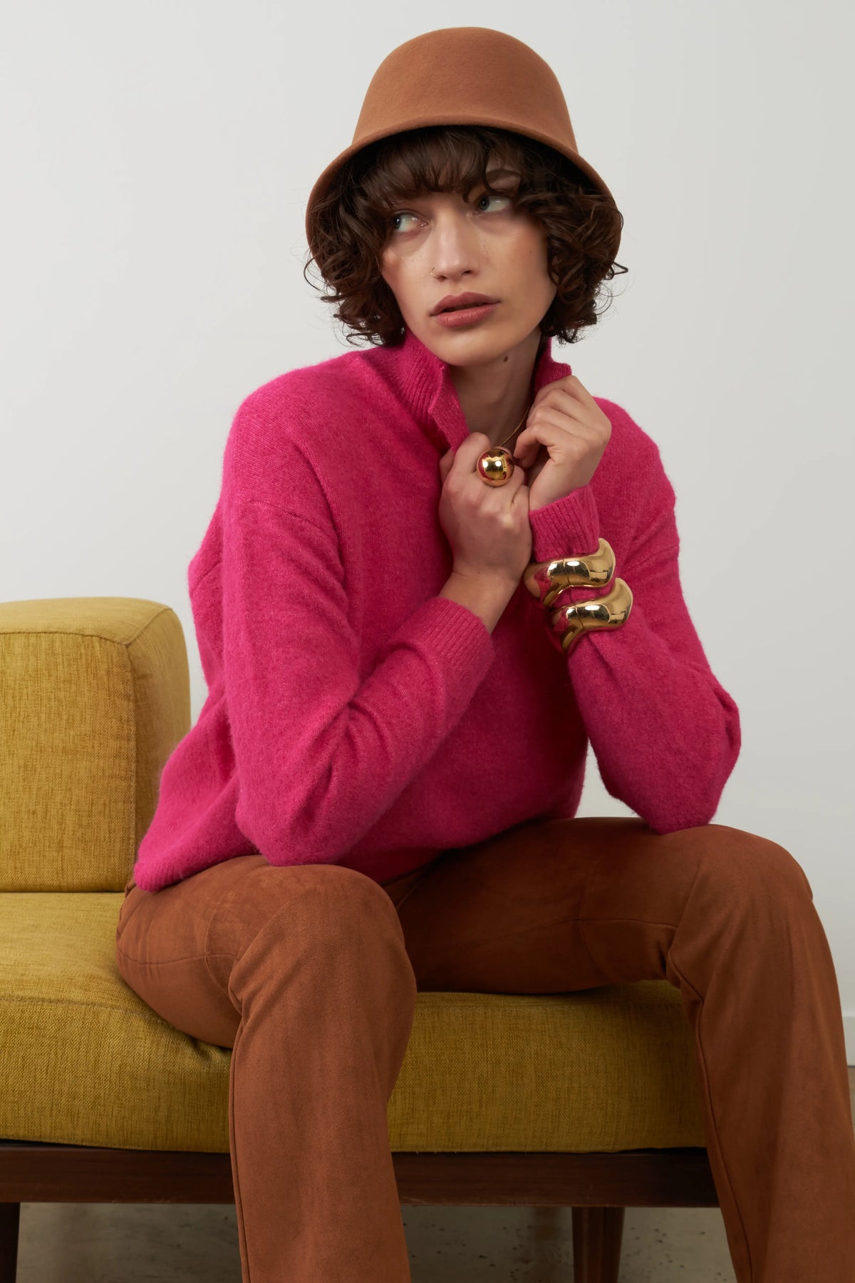 Sweater Nathanielle Fucsia