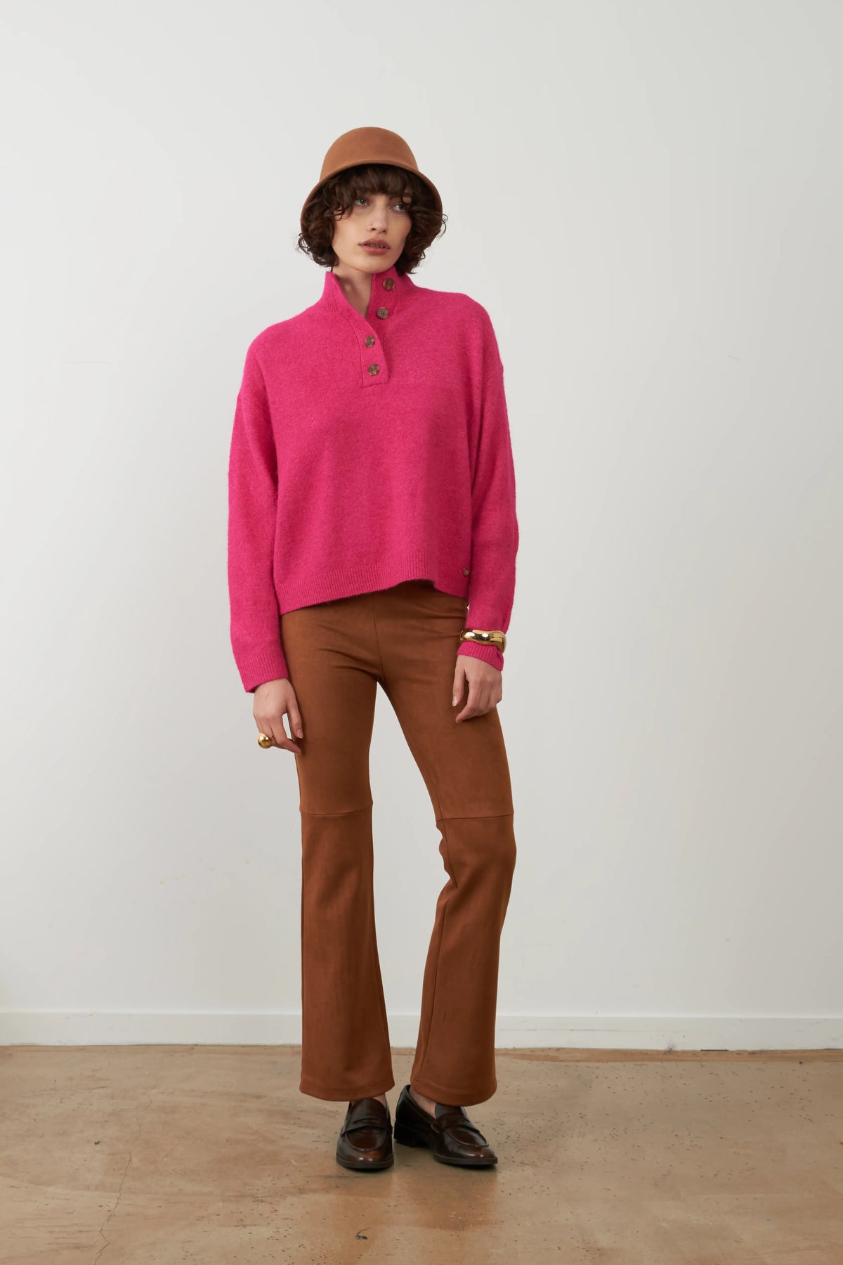 Sweater Nathanielle Fucsia
