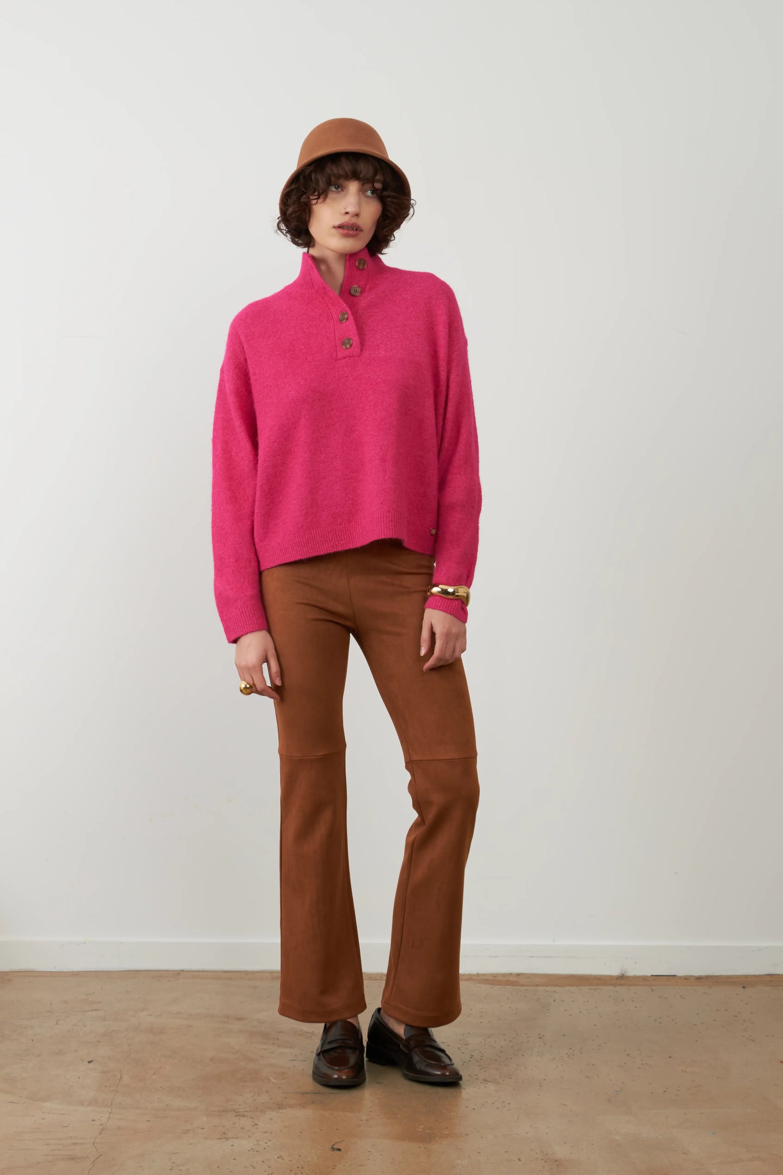 Sweater Nathanielle Fucsia
