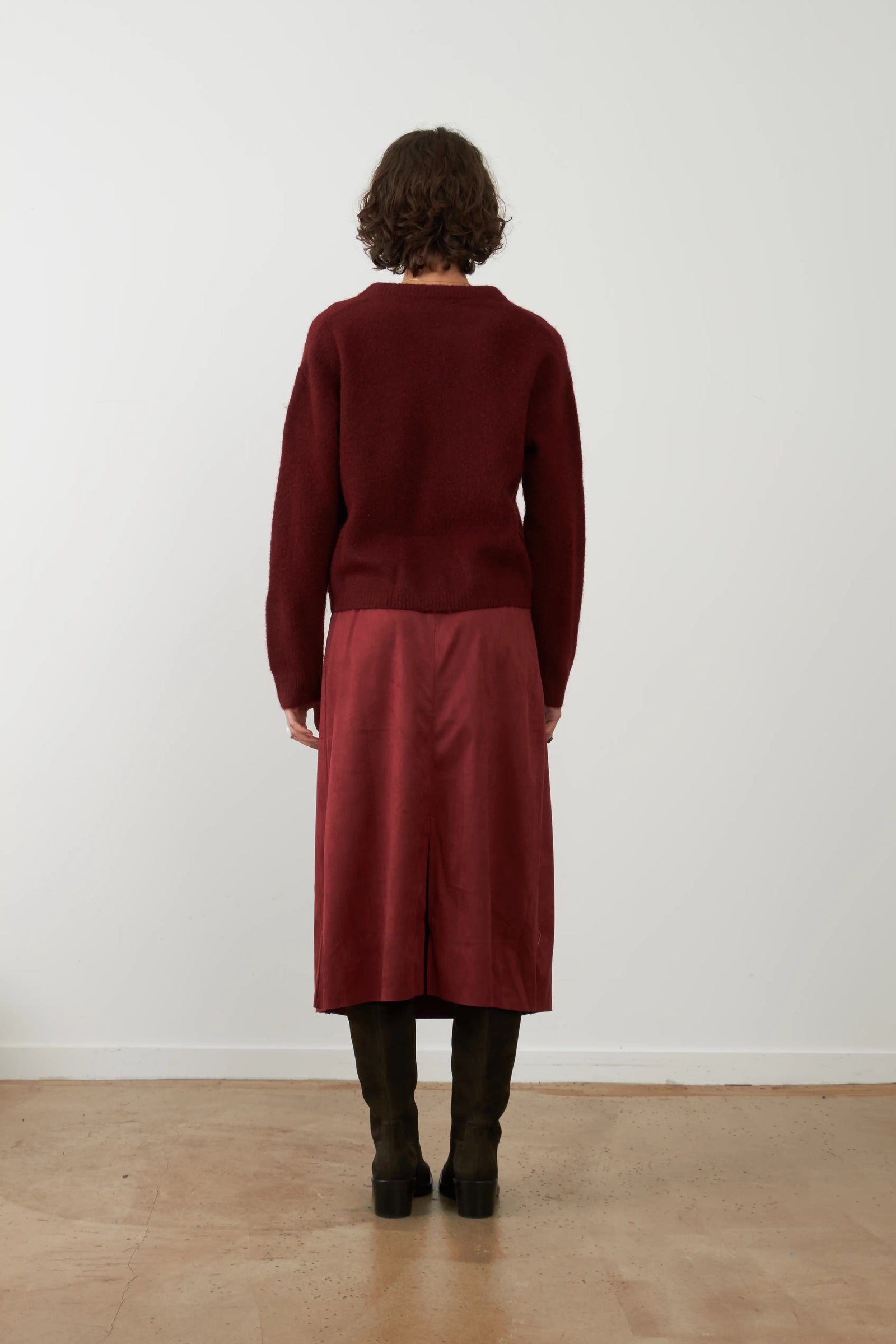 Falda Joy Burgundy