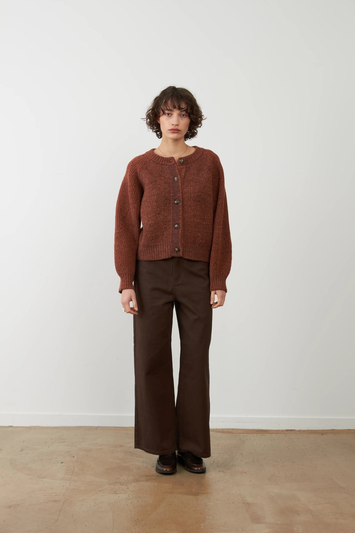 Cardigan Aisling Chocolate