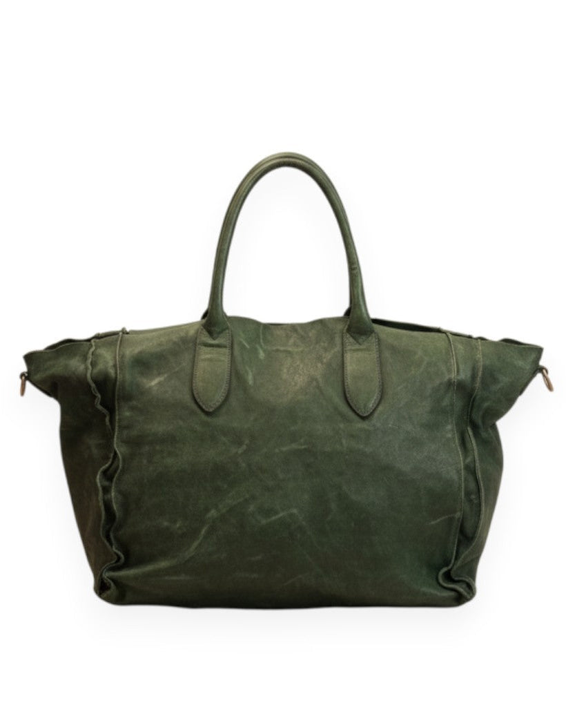 Cartera Oxford Verde Ingles