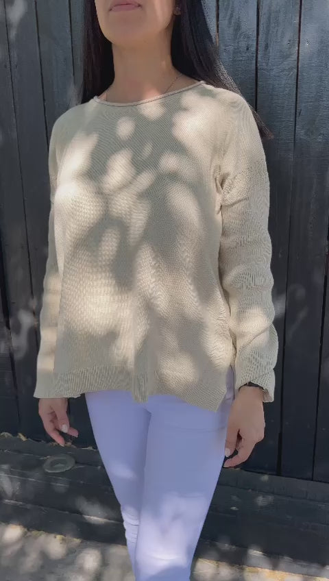 SWEATER LUKI BEIGE
