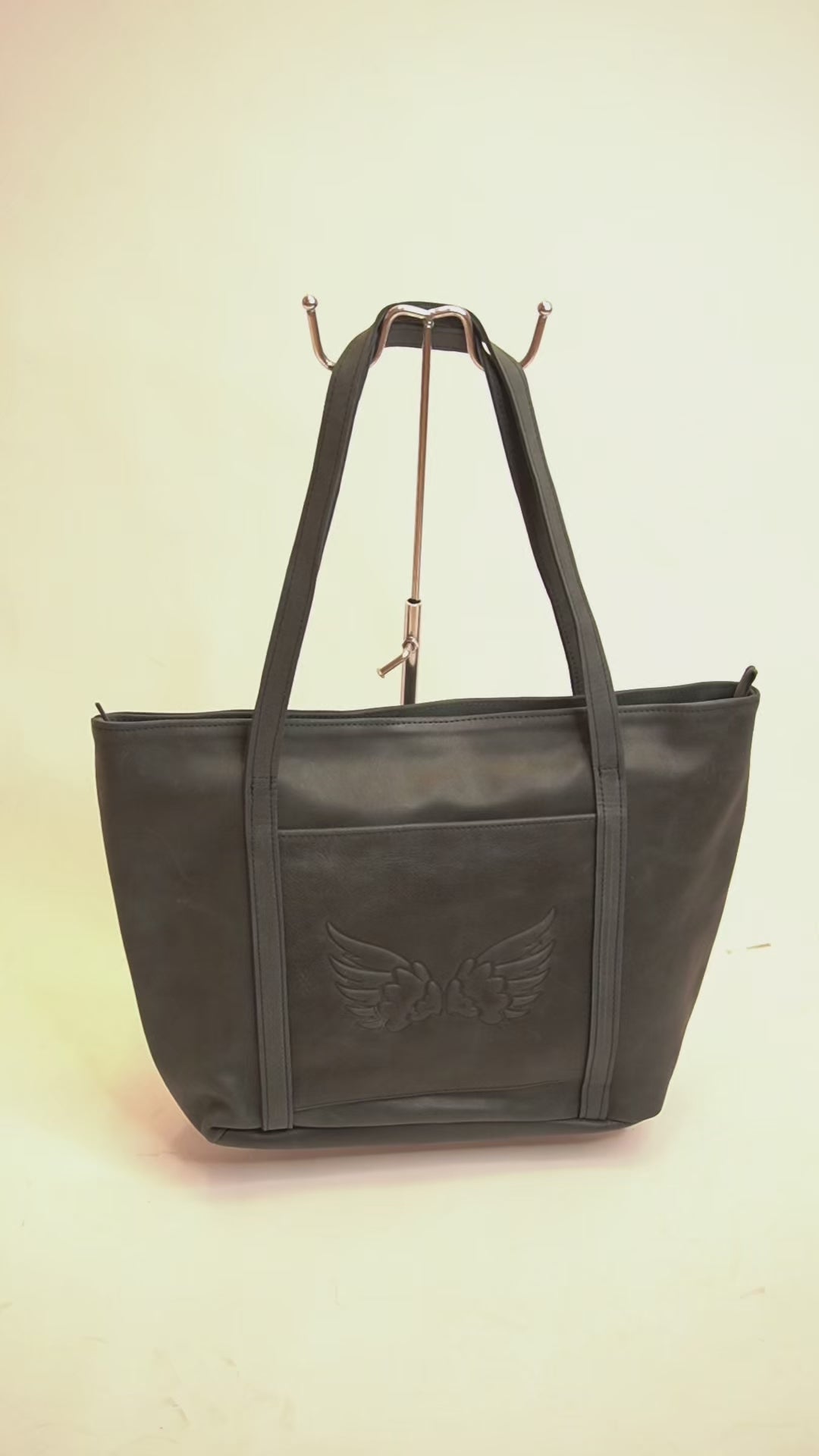 Tote Flora Negro