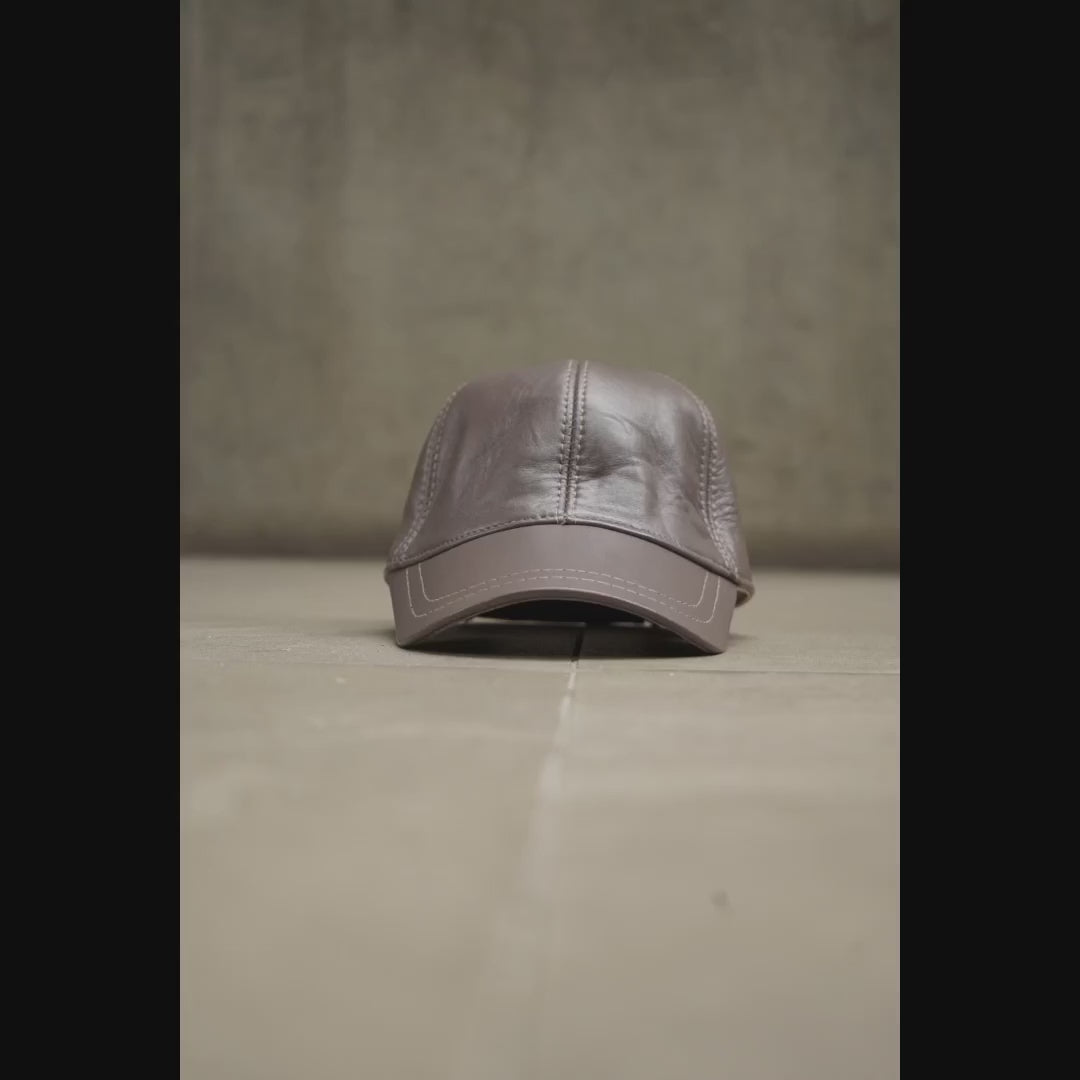 Cap Pampa Cuero Gris