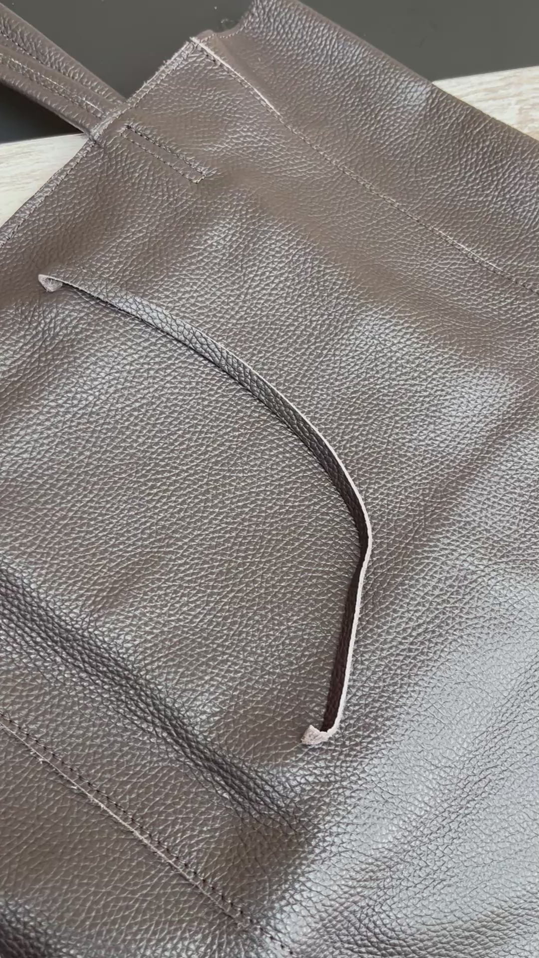 Tote Vercelli Chocolate