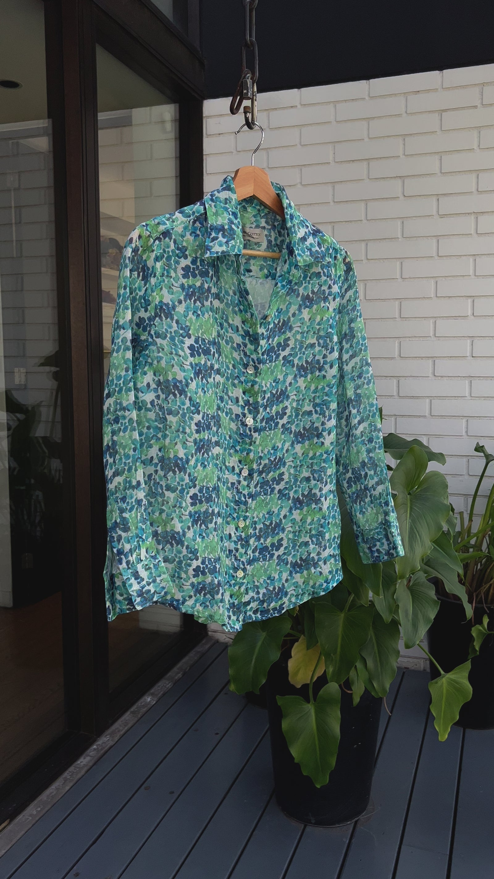 Camisa Atenas Petal Blue