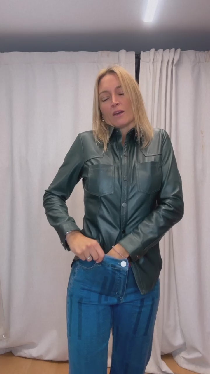 Camisa Pampa Verde Ingles