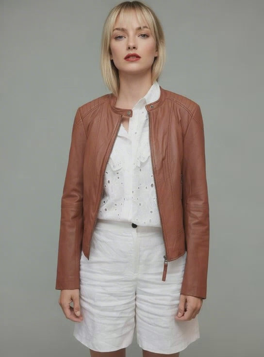 Chaqueta Polo Camel