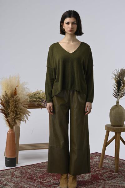 Sweater Leila Kaki