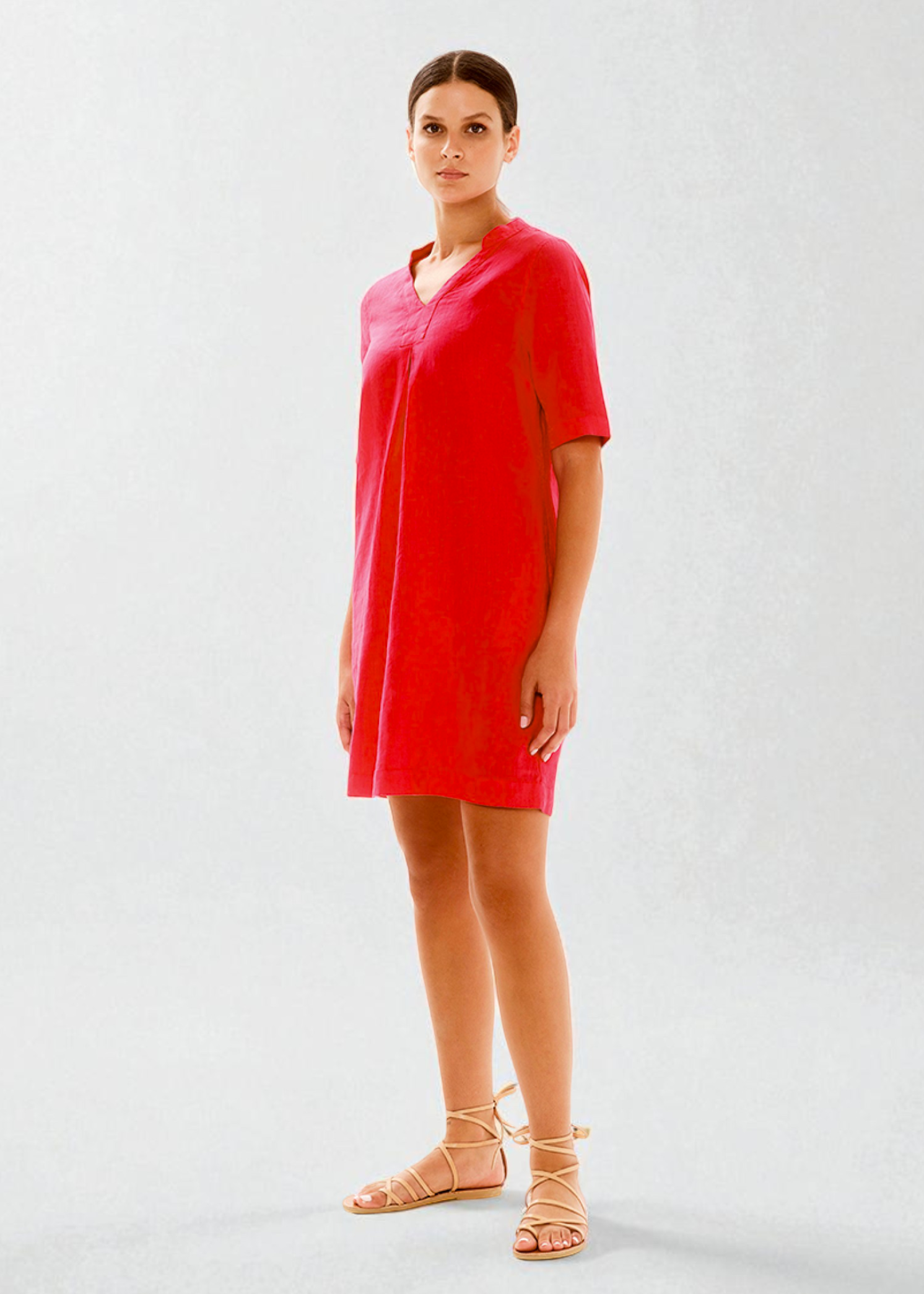 Vestido Santorini Strawberry