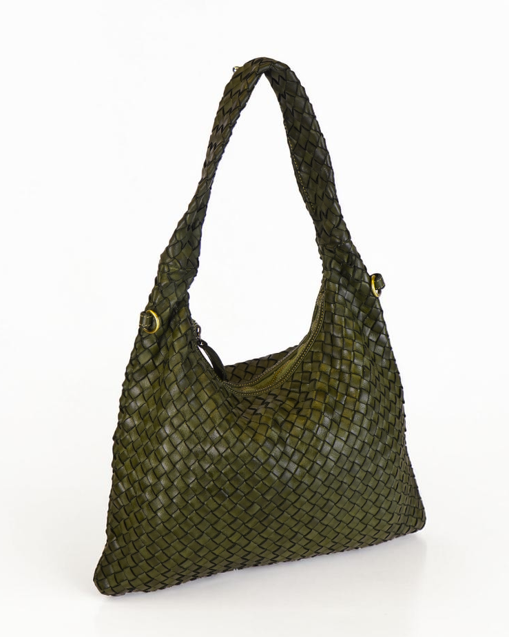 Cartera Savoia Verde Militar