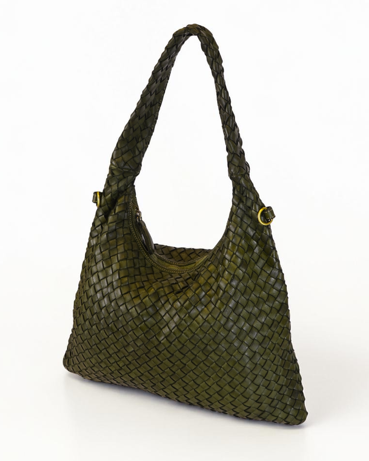 Cartera Savoia Verde Militar