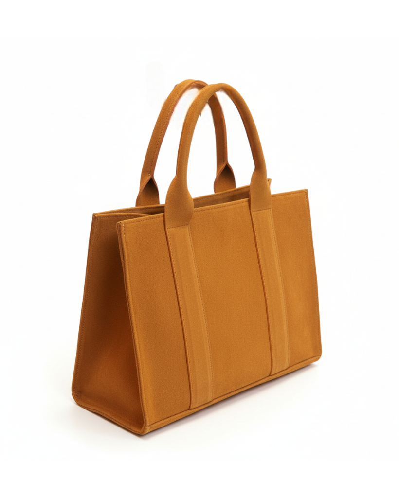 Cartera Mimi Gamuza Camel