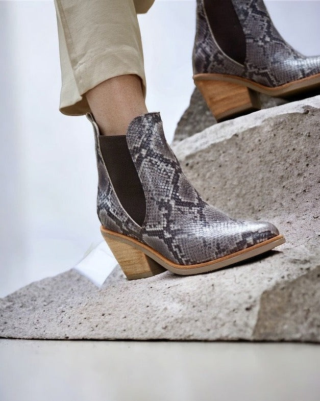 Savage Reptil Beige - Negro - Outlet