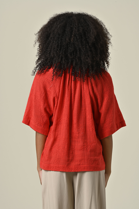 Blusa Alessandro Rojo