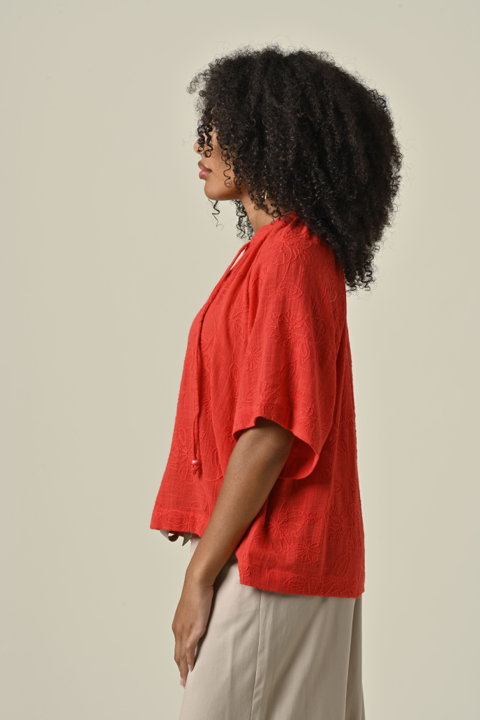 Blusa Alessandro Rojo