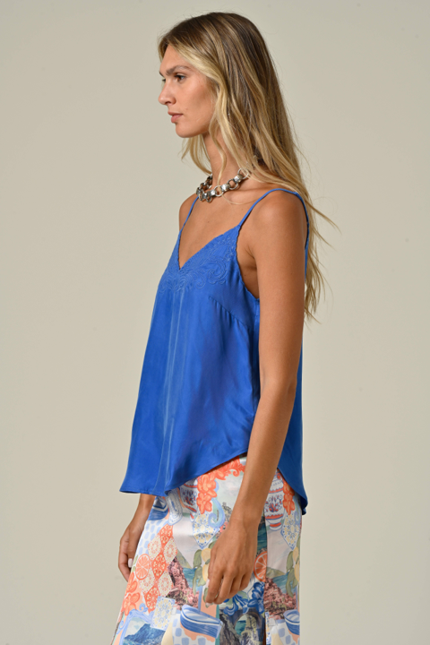Top Nicoletta Azul
