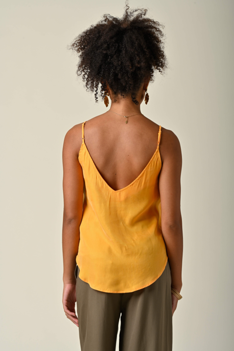 Top Nicoletta Naranja