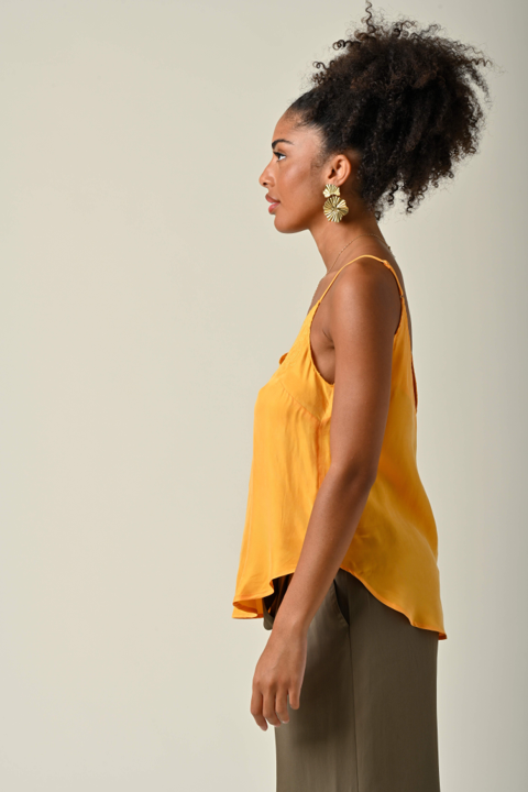 Top Nicoletta Naranja