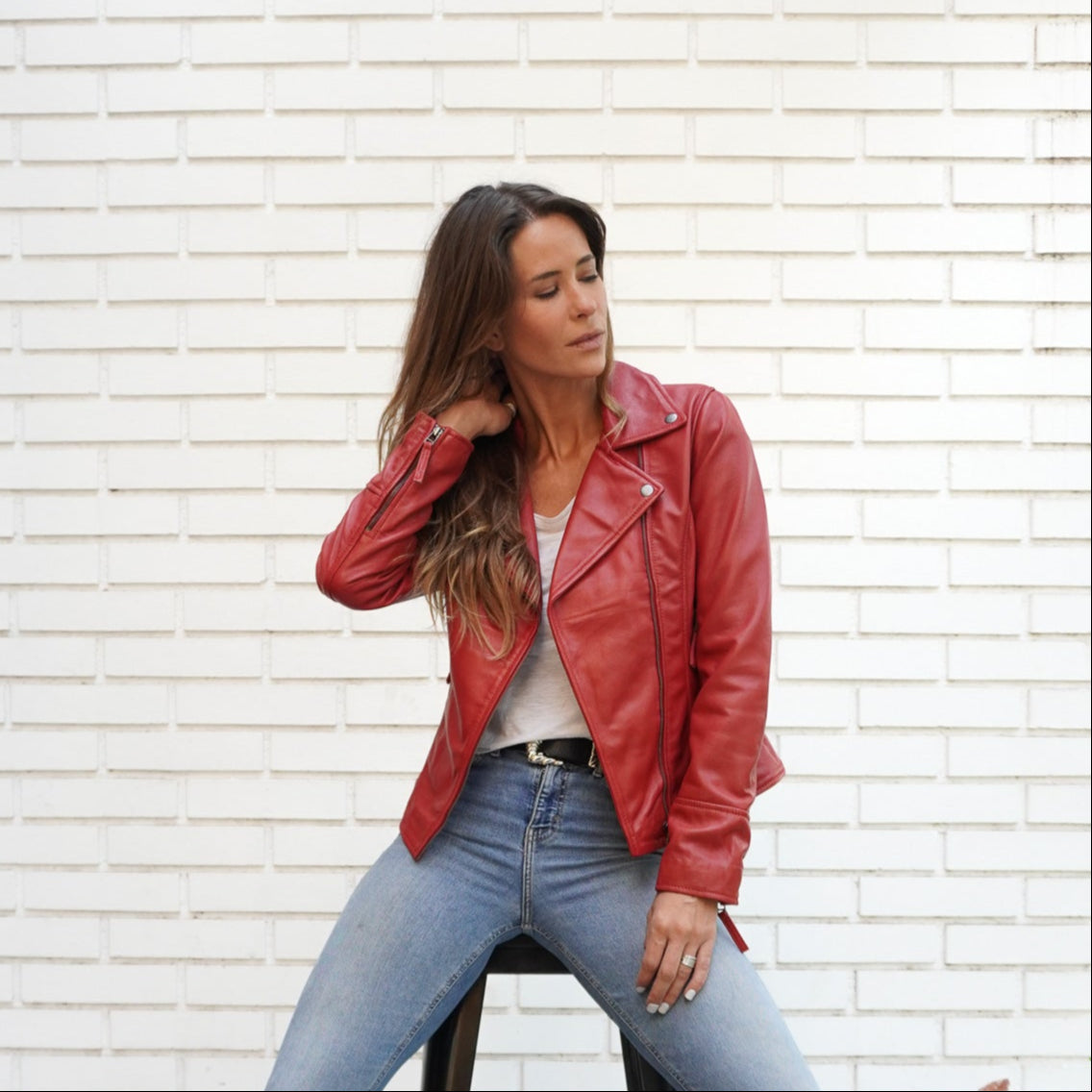 Chaqueta Aura Rojo