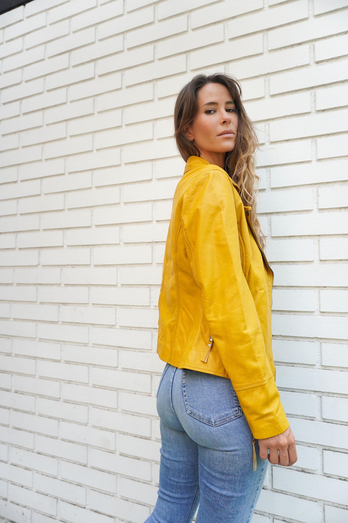 Chaqueta Aura Amarillo