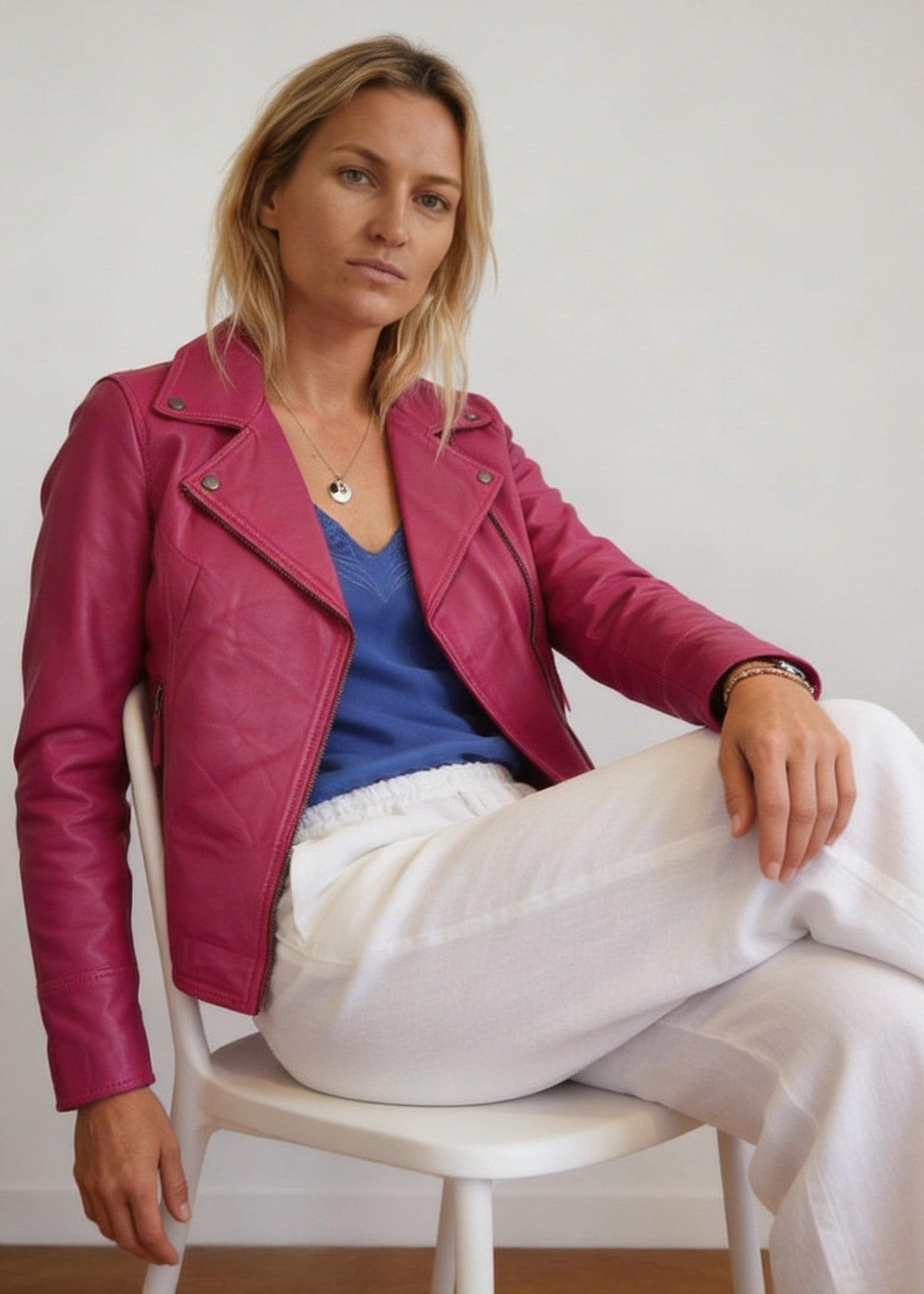 Chaqueta Aura Fucsia