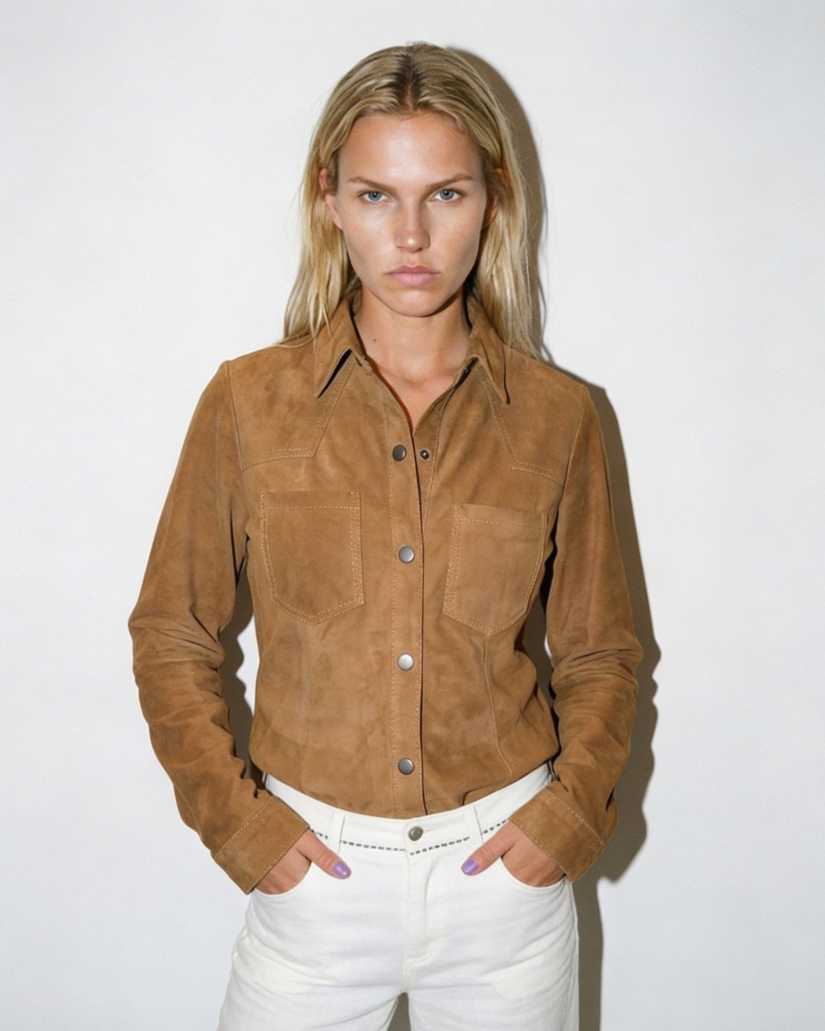 Camisa Pampa Gamuza Suela