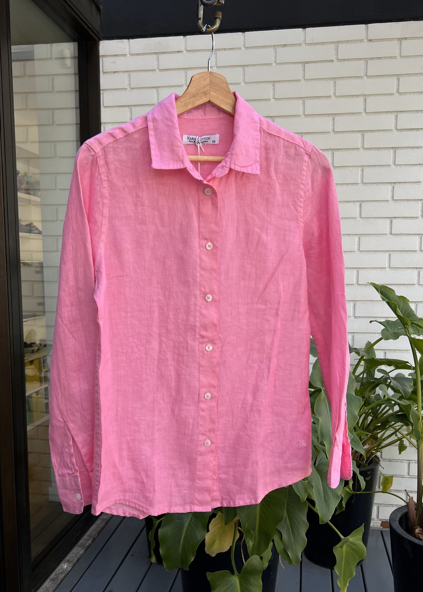 Camisa Zante Pink Hydrangea
