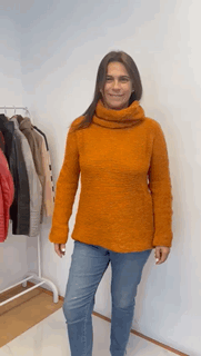 Sweater Maxi Madera