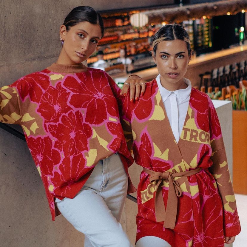 Kimono Tropical Rojo