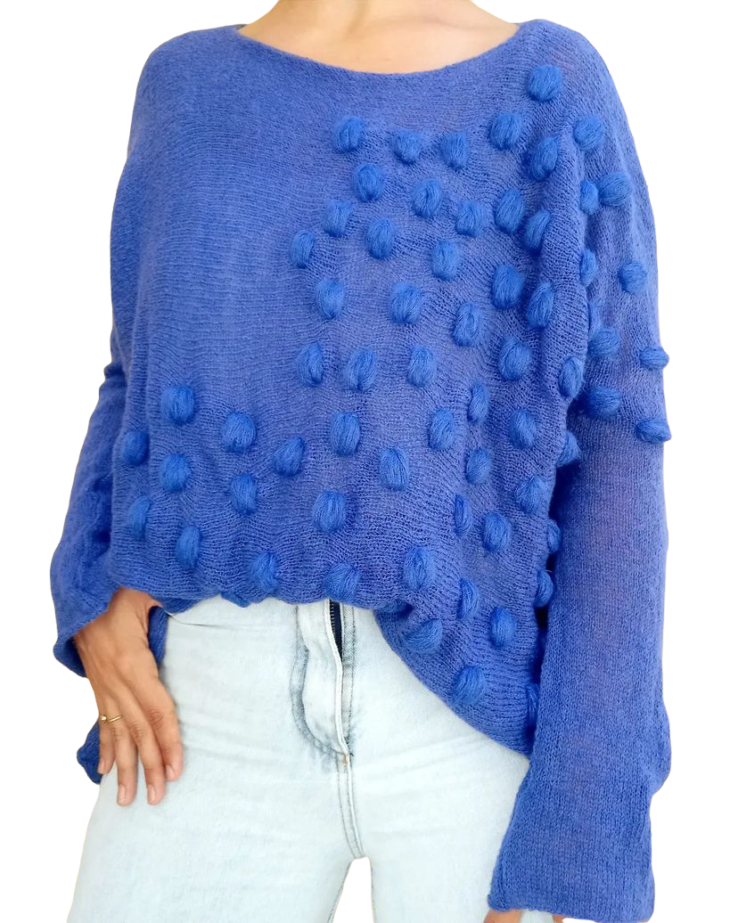 Sweater Lourdes Azul