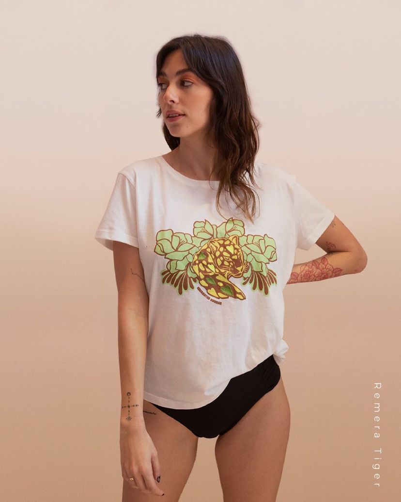 Polera Tigre Verde